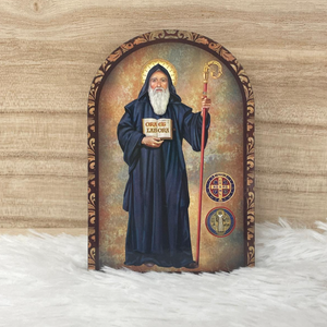 Devocional Saint Plaques