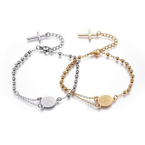 Saint Benedict Steel Bracelet