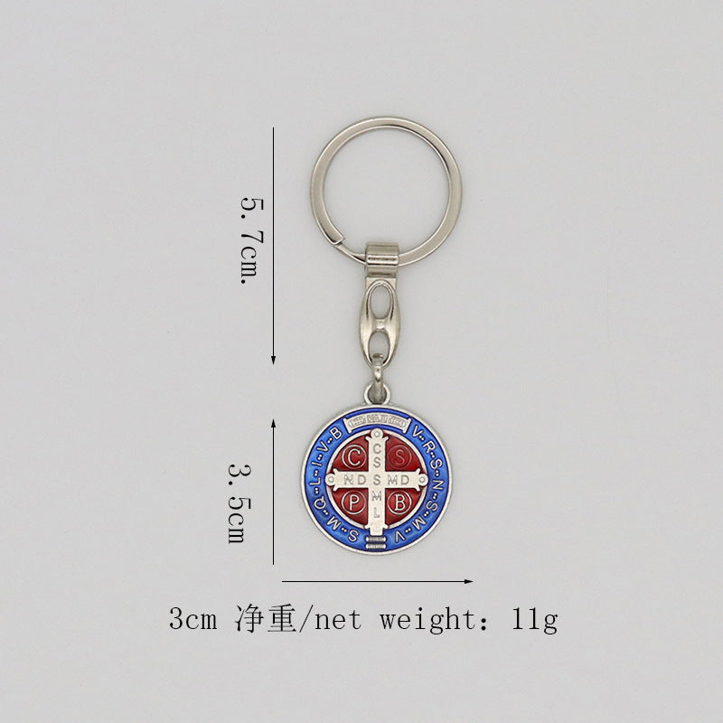 St. Benedict Medal Keychain