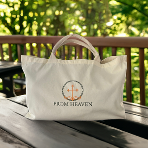 From Heaven Canvas Tote